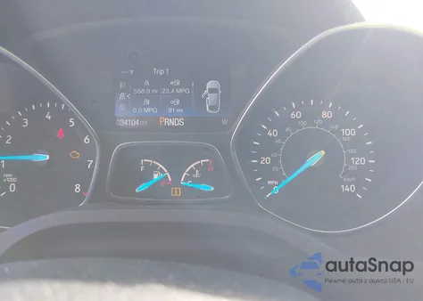 2019 Ford Escape S z USA, uszkodzony, nr VIN 1FMCU0F73KUB22896